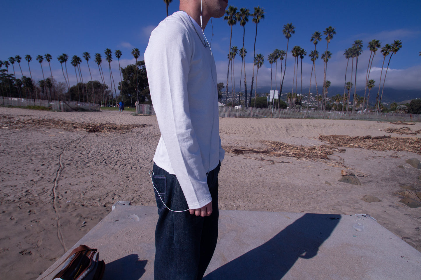 Basic White Tee : Long Sleeve