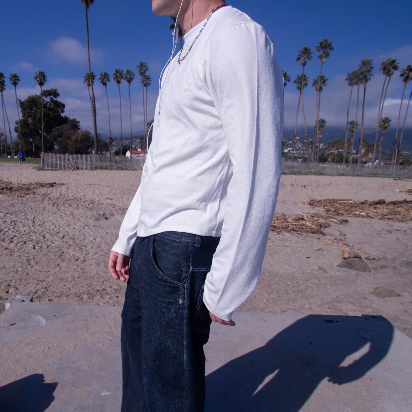 Basic White Tee : Long Sleeve