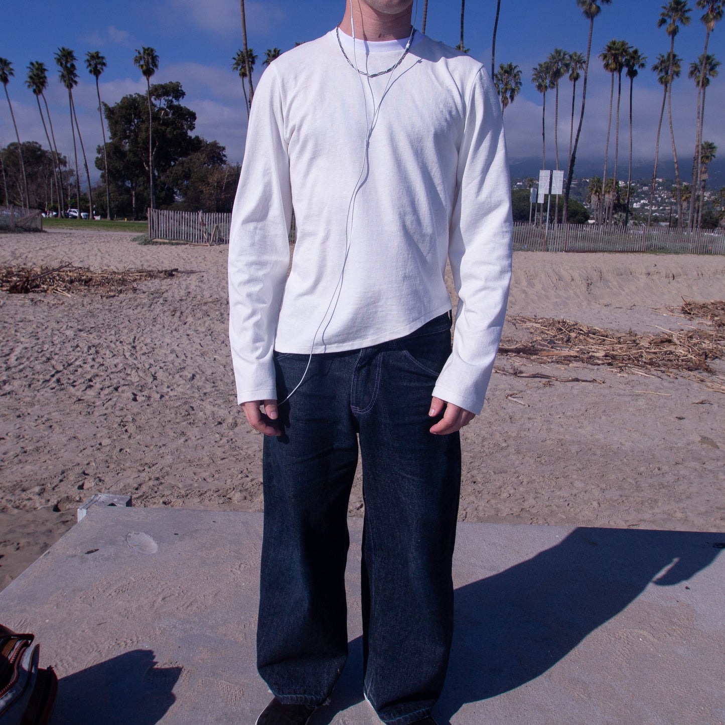 Basic White Tee : Long Sleeve